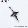 34508 xuping fashion  Gothic design  Stainless Steel jewelry black gun color cross pendant